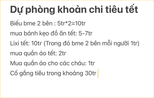 Tết này chỉ dám tiêu 30 triệu- Ảnh 3.