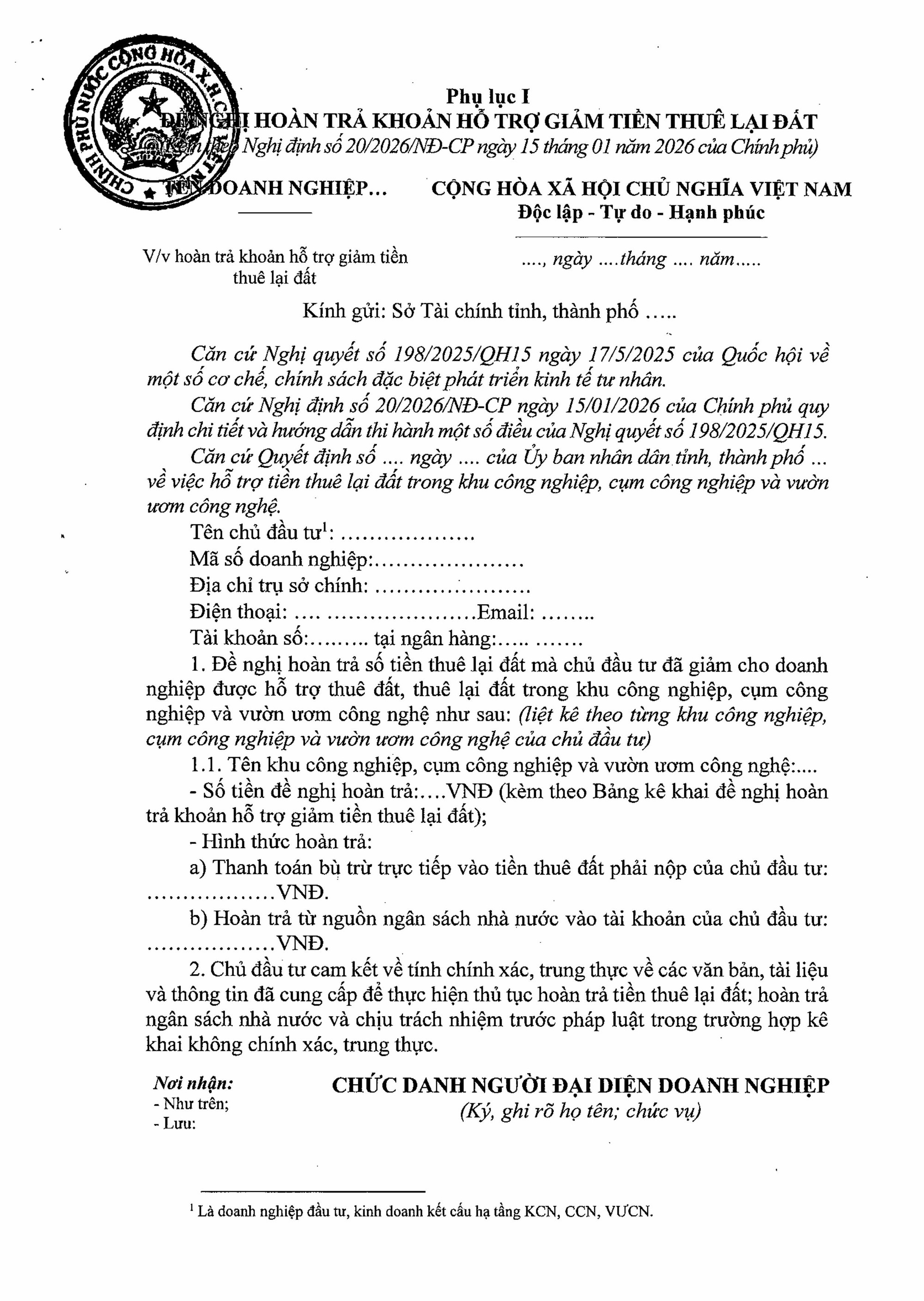 Nghị định số 20/2026/NĐ-CP về cơ chế, chính sách đặc biệt phát triển kinh tế tư nhân- Ảnh 20.