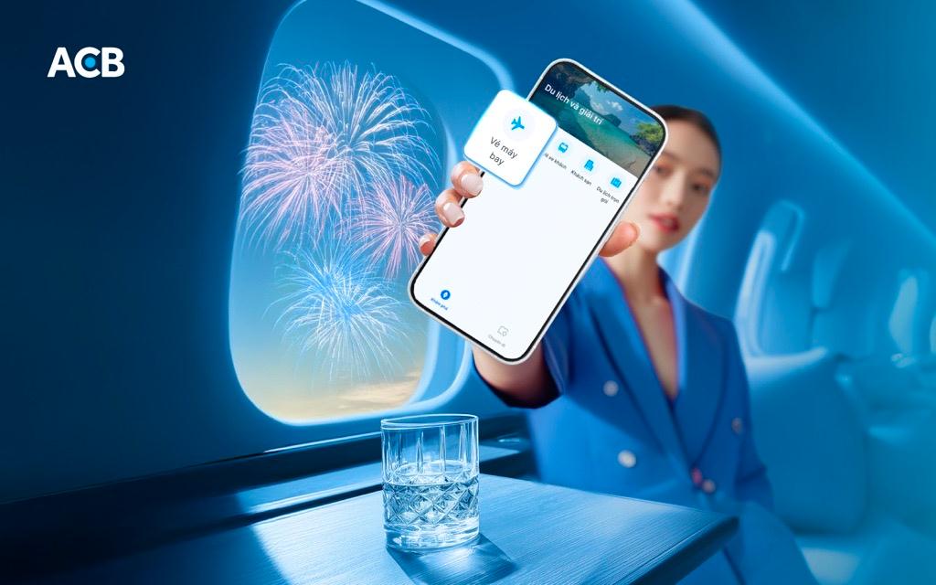 Giảm đến 15% giá vé máy bay Vietnam Airlines khi đặt vé trên ACB ONE vào ngày thứ 5 hàng tuần - Ảnh 2.