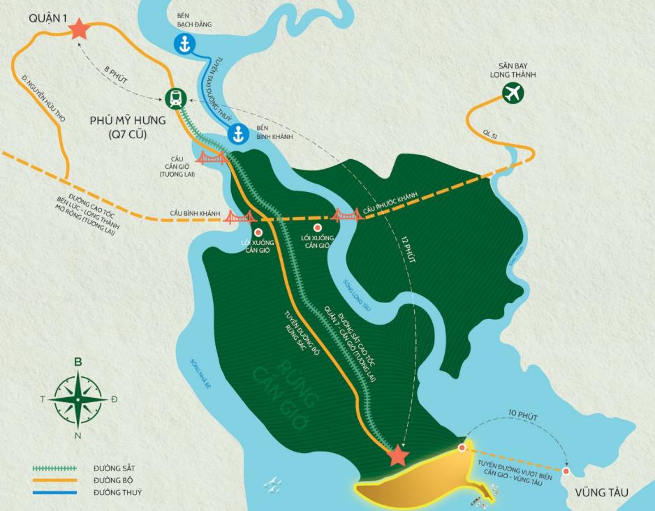 Vùng lõi Vịnh Tiên gia tăng tiềm năng với sự kiện khởi công cầu Cần Giờ - Ảnh 2.