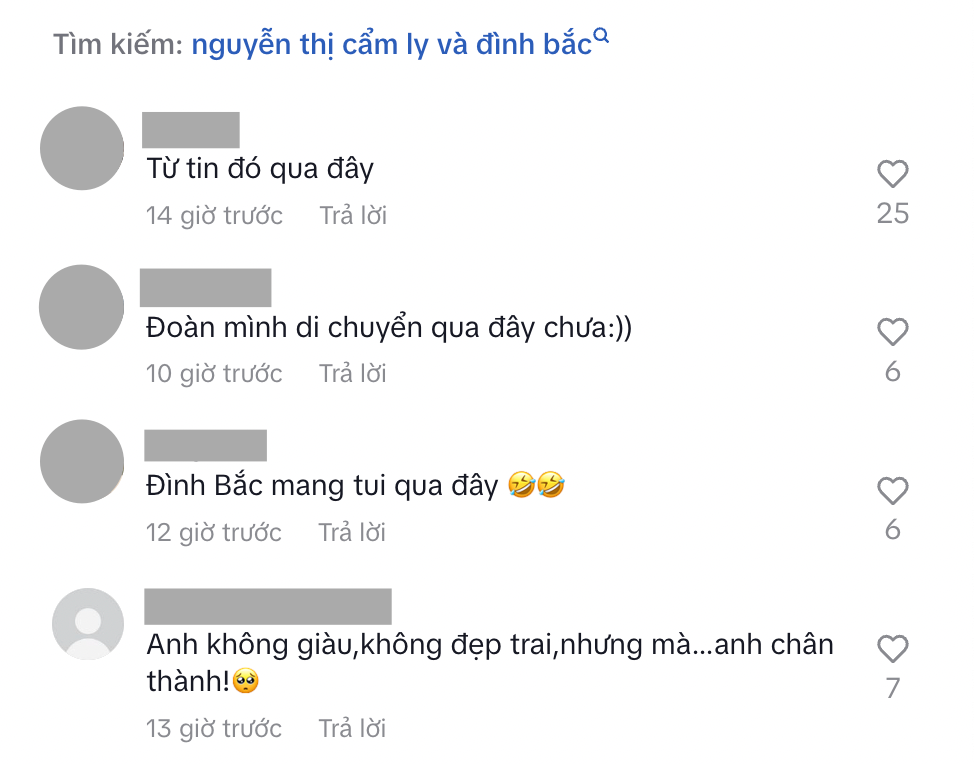 Á hậu Cẩm Ly phản ứng gì khi được gọi là "người yêu Đình Bắc"? - Ảnh 2.