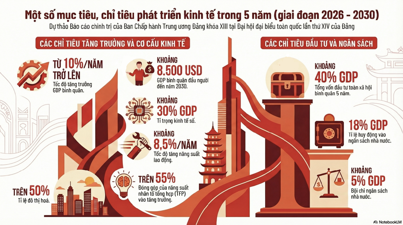Tháng 1/2026, hơn 100 triệu người dân Việt Nam chứng kiến sự kiện khai mở giai đoạn tăng trưởng hai chữ số, tiến tới ‘kỷ nguyên mới’ của dân tộc- Ảnh 8.