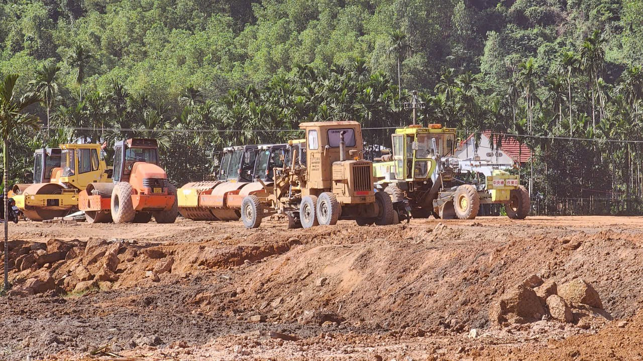 Cận cảnh thi công trạm dừng nghỉ trên cao tốc Quảng Ngãi – Hoài Nhơn- Ảnh 4.