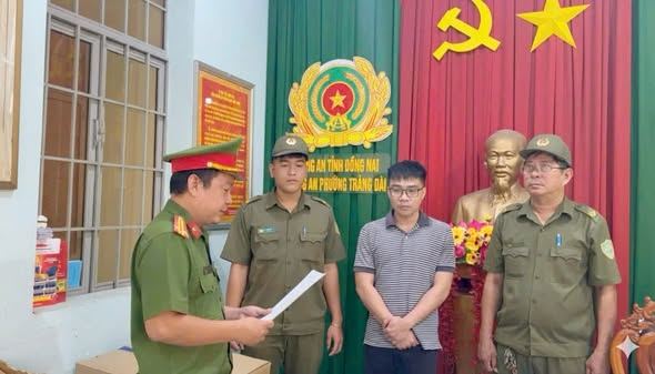 Thi hành Lệnh bắt tạm giam đối với Đỗ Hải Văn - Ảnh 1.