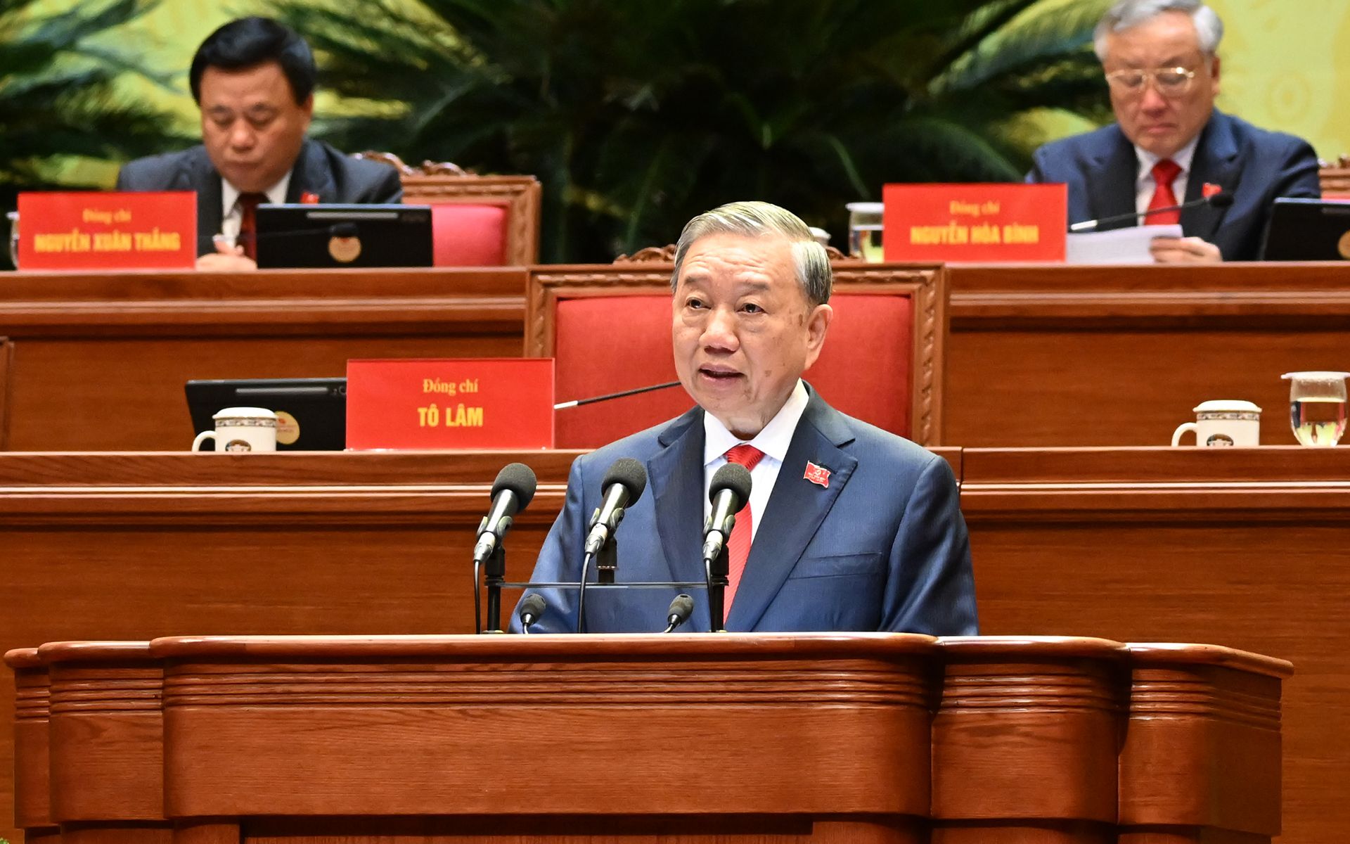 Tổng Bí thư Tô Lâm: Phấn đấu tăng trưởng GDP từ 10% trở lên giai đoạn 2026-2030 - Ảnh 2.