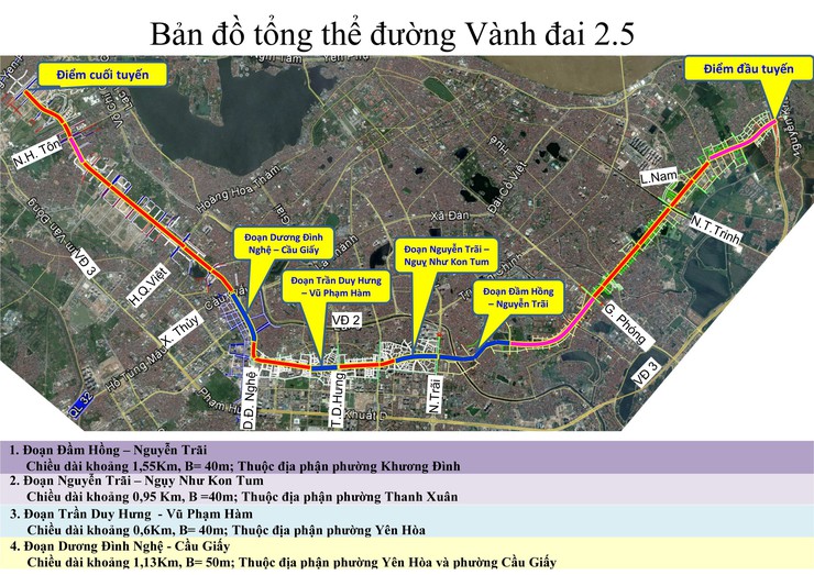 Hà Nội: Thông tin quan trọng về đoạn đường dài gần 1km từ Ngụy Như Kon Tum đến Nguyễn Trãi  - Ảnh 2.
