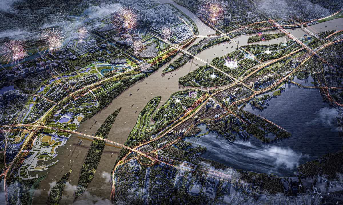 Sau khi MIK Group rút lui, siêu dự án đại lộ ven sông Hồng 855.000 tỷ đồng có sự thay đổi lớn - Ảnh 1.