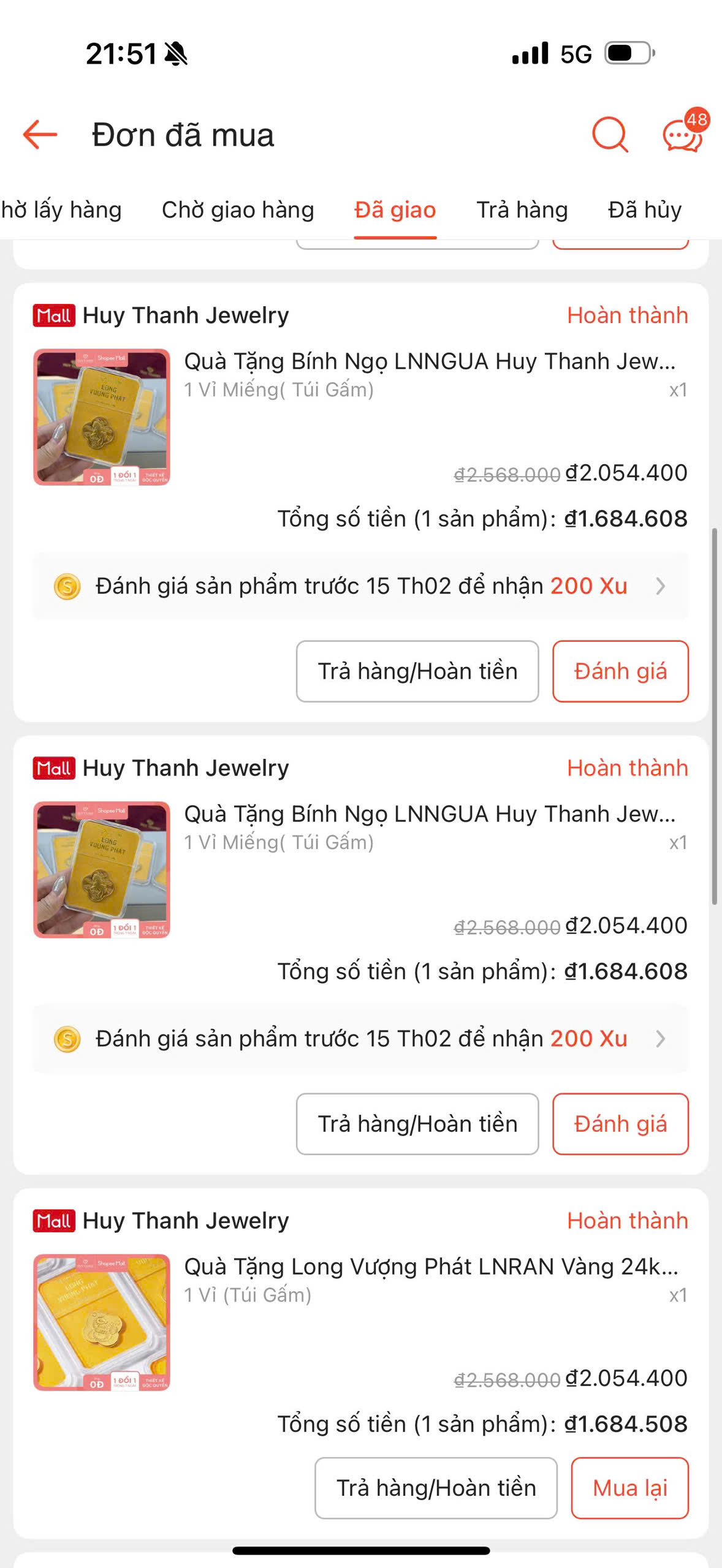Mua vàng trên mọi “mặt trận”: Chốt 6 đơn vàng online, cô gái vẫn đi xếp hàng mua tiếp “cho có không khí”- Ảnh 3.