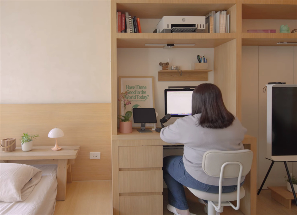 34 tuổi mua căn hộ 38m², bỏ toàn bộ vách ngăn: Sống một mình hóa ra thoải mái hơn tôi tưởng rất nhiều- Ảnh 6.