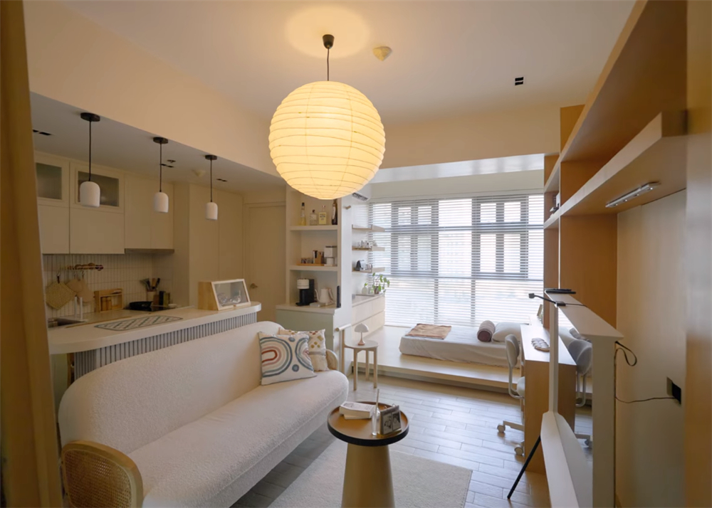 34 tuổi mua căn hộ 38m², bỏ toàn bộ vách ngăn: Sống một mình hóa ra thoải mái hơn tôi tưởng rất nhiều- Ảnh 4.