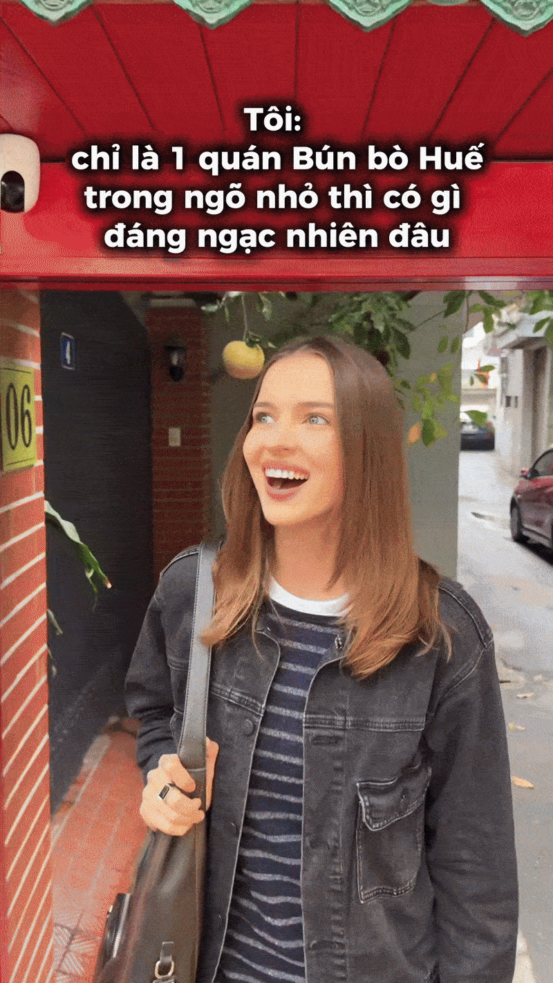 Khách Tây choáng khi bước vào quán bún bò Huế ở Việt Nam: Giá bát bún còn gây bất ngờ hơn nữa - Ảnh 1.