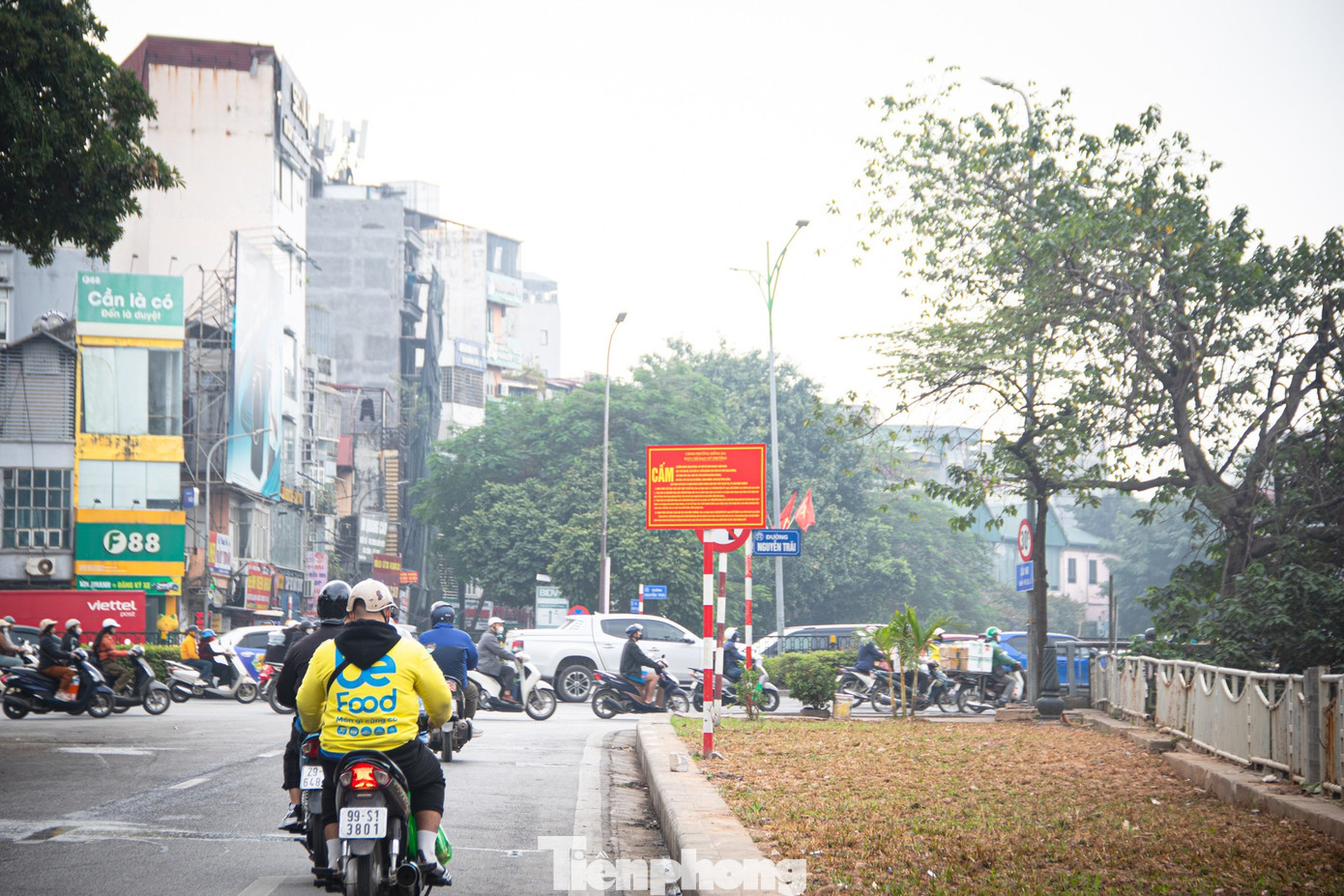 Phố Cầu Mới thông thoáng bất ngờ sau khi 'xóa sổ' chợ tự phát- Ảnh 3.