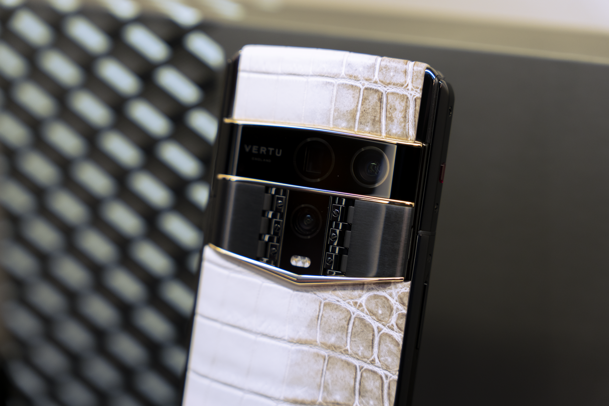 Vertu Agent Q da cá sấu bạch tạng giá hơn 1 tỷ đồng tại Việt Nam- Ảnh 2.