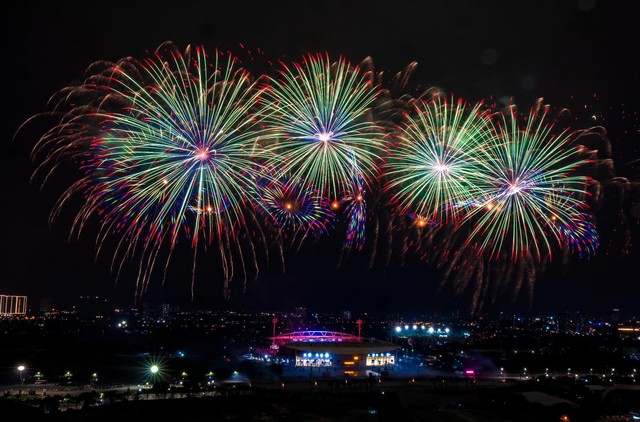 Mãn nhãn buổi tổng duyệt pháo hoa tối 21/1, Sun Group hé lộ: Mới chỉ bằng 5% so với quy mô buổi chính thức- Ảnh 3.