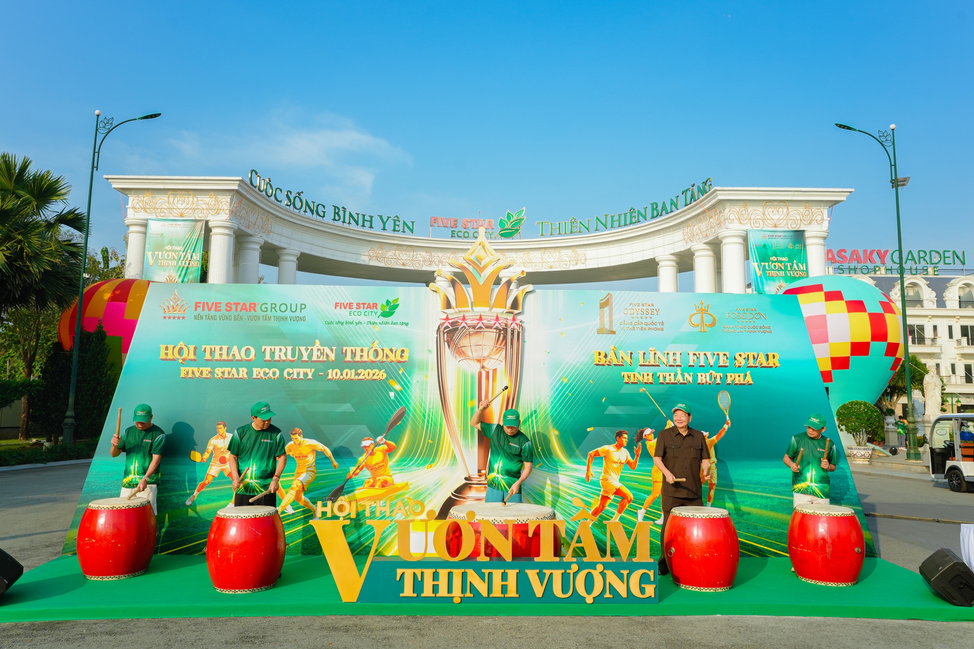 Hội thao truyền thống Five Star Group: Tầm nhìn “lấy con người làm trung tâm” của một nhà lãnh đạo- Ảnh 1. Hội thao truyền thống Five Star Group: Tầm nhìn “lấy con người làm trung tâm” của một nhà lãnh đạo- Ảnh 1.