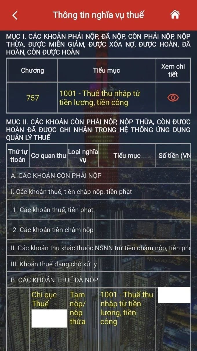 Cách tra cứu nợ thuế thu nhập cá nhân online- Ảnh 4.