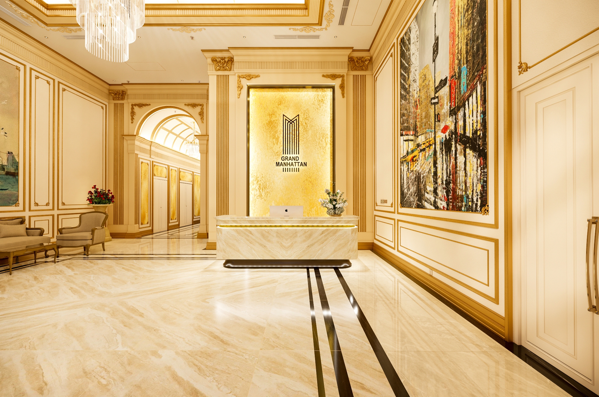 The Grand Manhattan của Novaland tăng tốc thi công, chính thức cất nóc tháp cuối cùng - Ảnh 3.