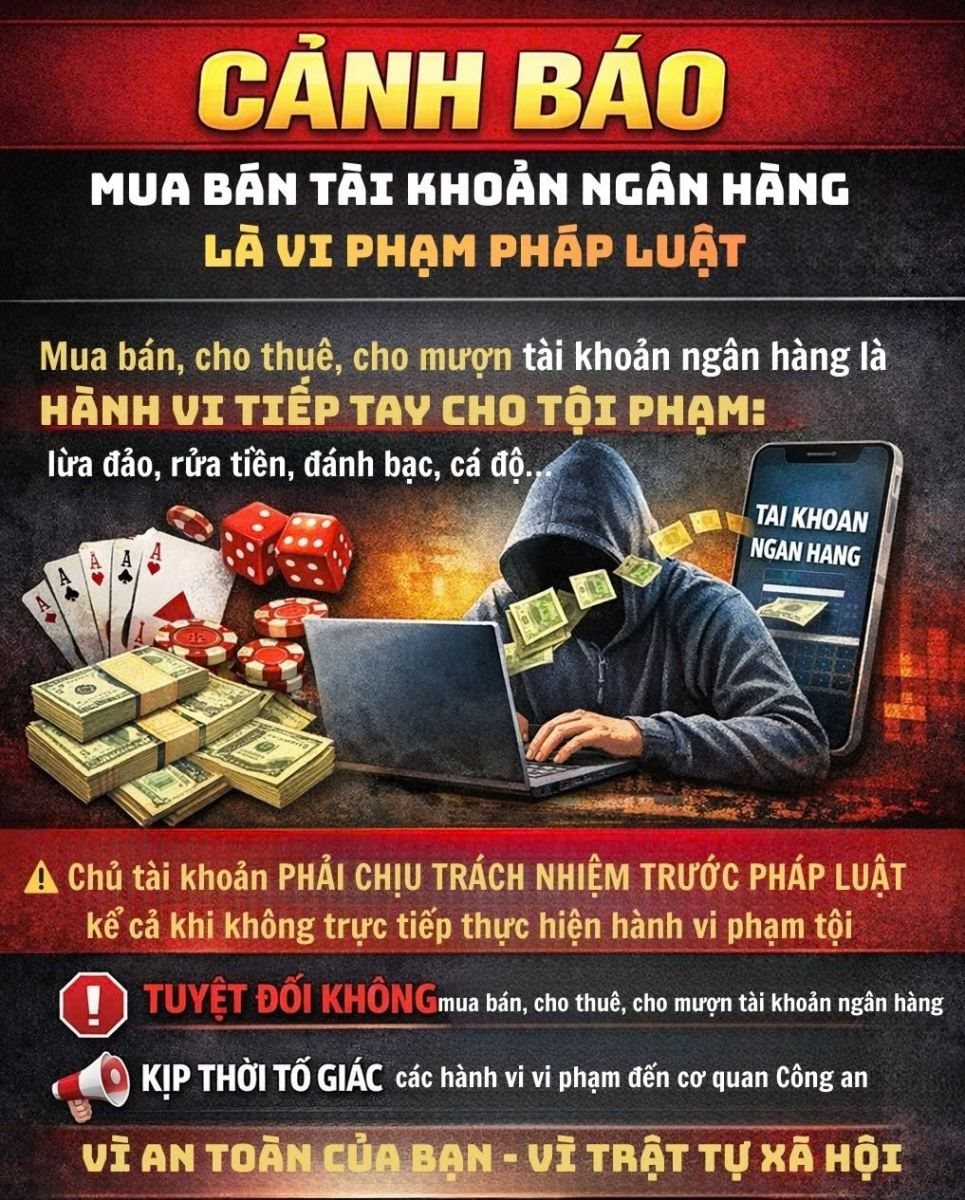 Công an phát cảnh báo đến người dân có tài khoản ngân hàng- Ảnh 2.