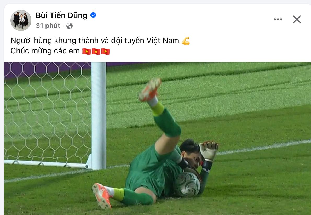 Khoảnh khắc "tuyệt đối điện ảnh" của Cao Văn Bình U23 Việt Nam, đến "người hùng Thường Châu" Bùi Tiến Dũng còn phải khen- Ảnh 1.