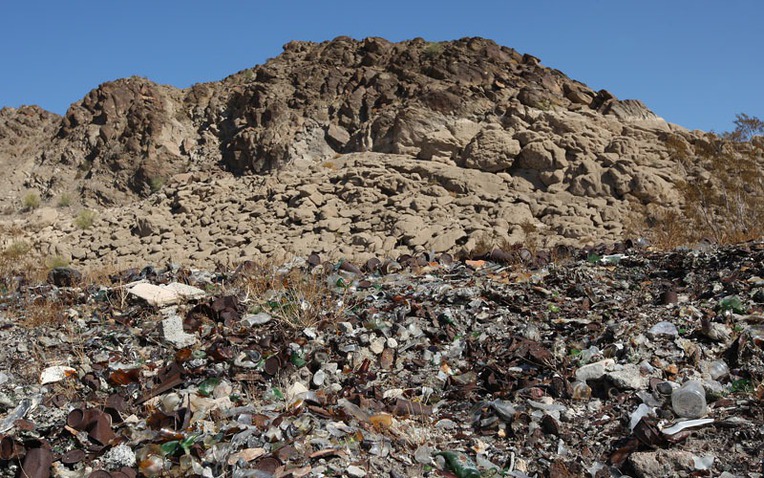 Một bãi chôn lấp rác thải