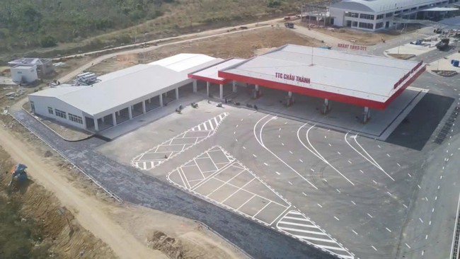 Trạm dừng nghỉ cao tốc Vĩnh Hảo – Phan Thiết mở cửa từ 26-1 - Ảnh 1.