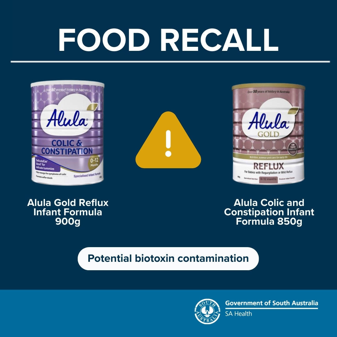 Nóng: Sữa Alula bị thu hồi khẩn cấp 2 dòng sản phẩm ở Úc vì nguy cơ nhiễm độc tố- Ảnh 1. Nóng: Sữa Alula bị thu hồi khẩn cấp 2 dòng sản phẩm ở Úc vì nguy cơ nhiễm độc tố- Ảnh 1.