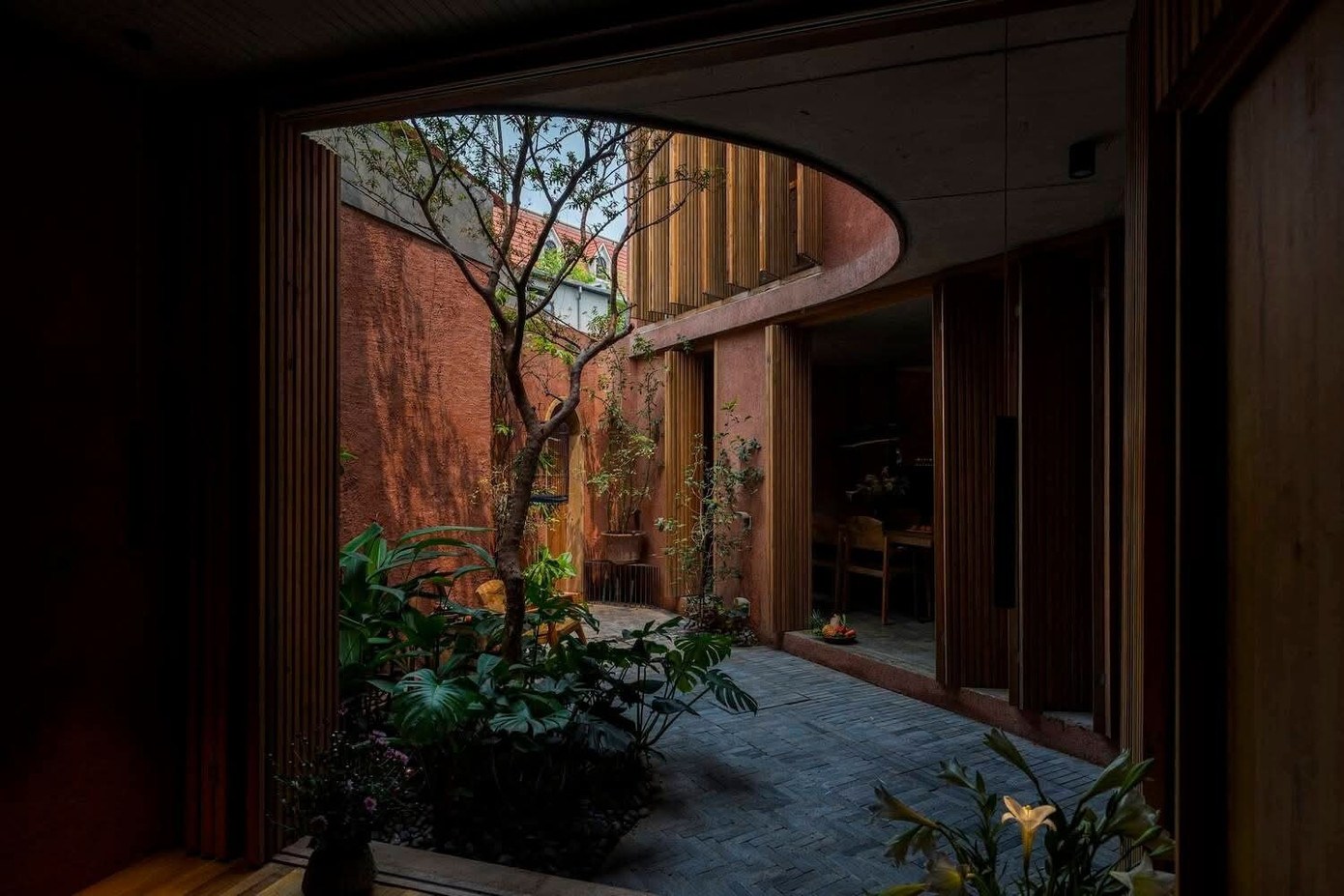 Ngôi nhà ẩn trong ngõ cho gia chủ đắm mình giữa thiên nhiên- Ảnh 3.