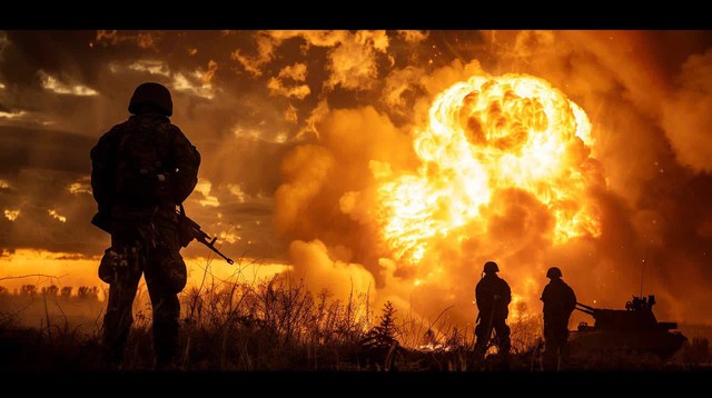 Cháy lớn! Nga ồ ạt trả đũa Ukraine – 10.000 tăng sẵn sàng trận đánh cuối, Kiev nín thở “chờ ông Putin đập bàn