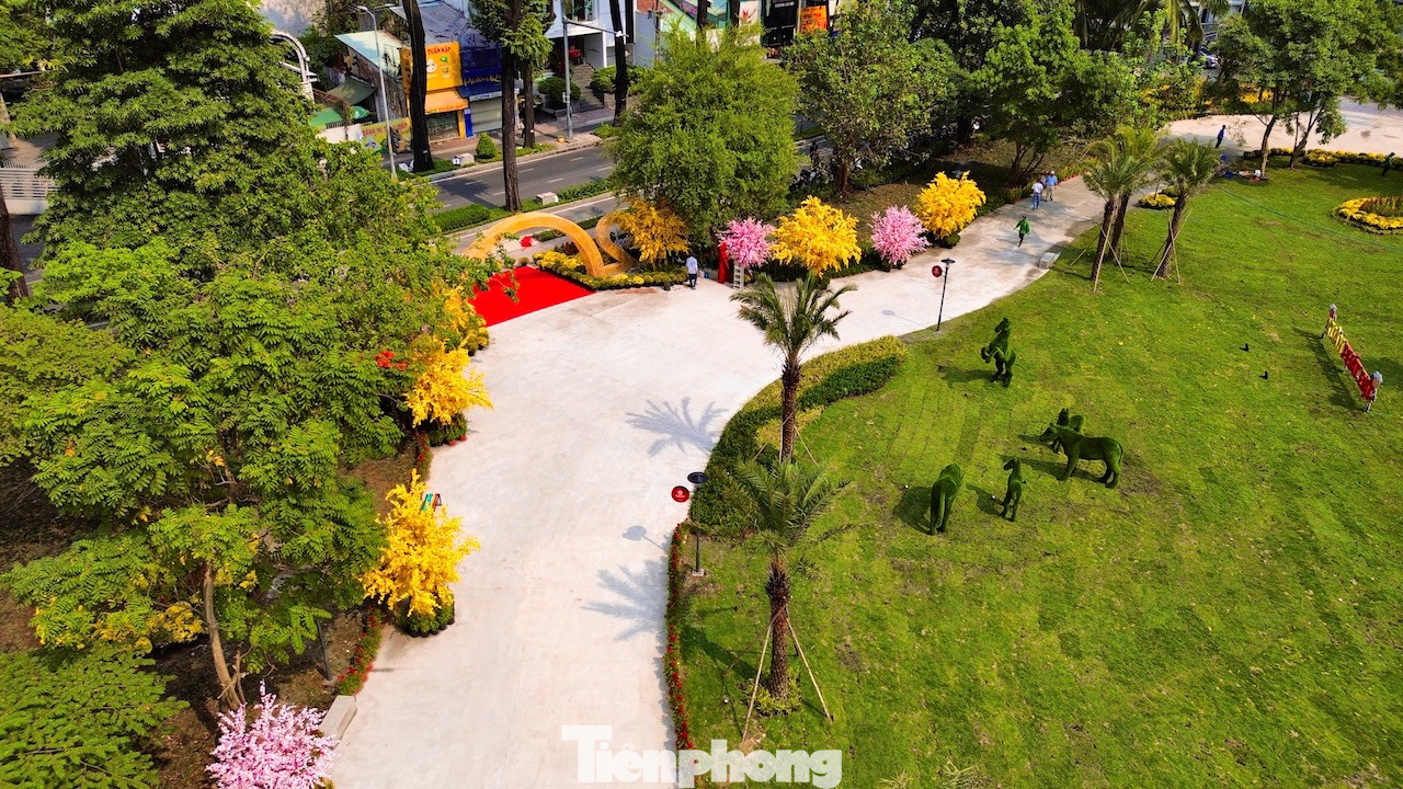 Tận thấy công viên đầu tiên được xây trên 'đất vàng' bỏ hoang ở TPHCM- Ảnh 4.