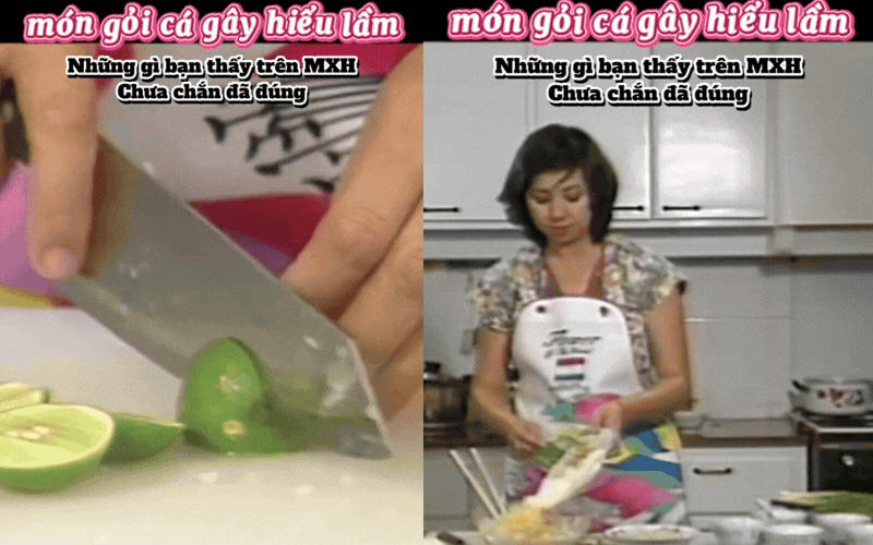 Video dạy nấu ăn năm 1995 bất ngờ "nổi như cồn": Cách dùng nguyên liệu thế nào mà khiến chị em hốt hoảng? - Ảnh 1. Video dạy nấu ăn năm 1995 bất ngờ "nổi như cồn": Cách dùng nguyên liệu thế nào mà khiến chị em hốt hoảng? - Ảnh 1.