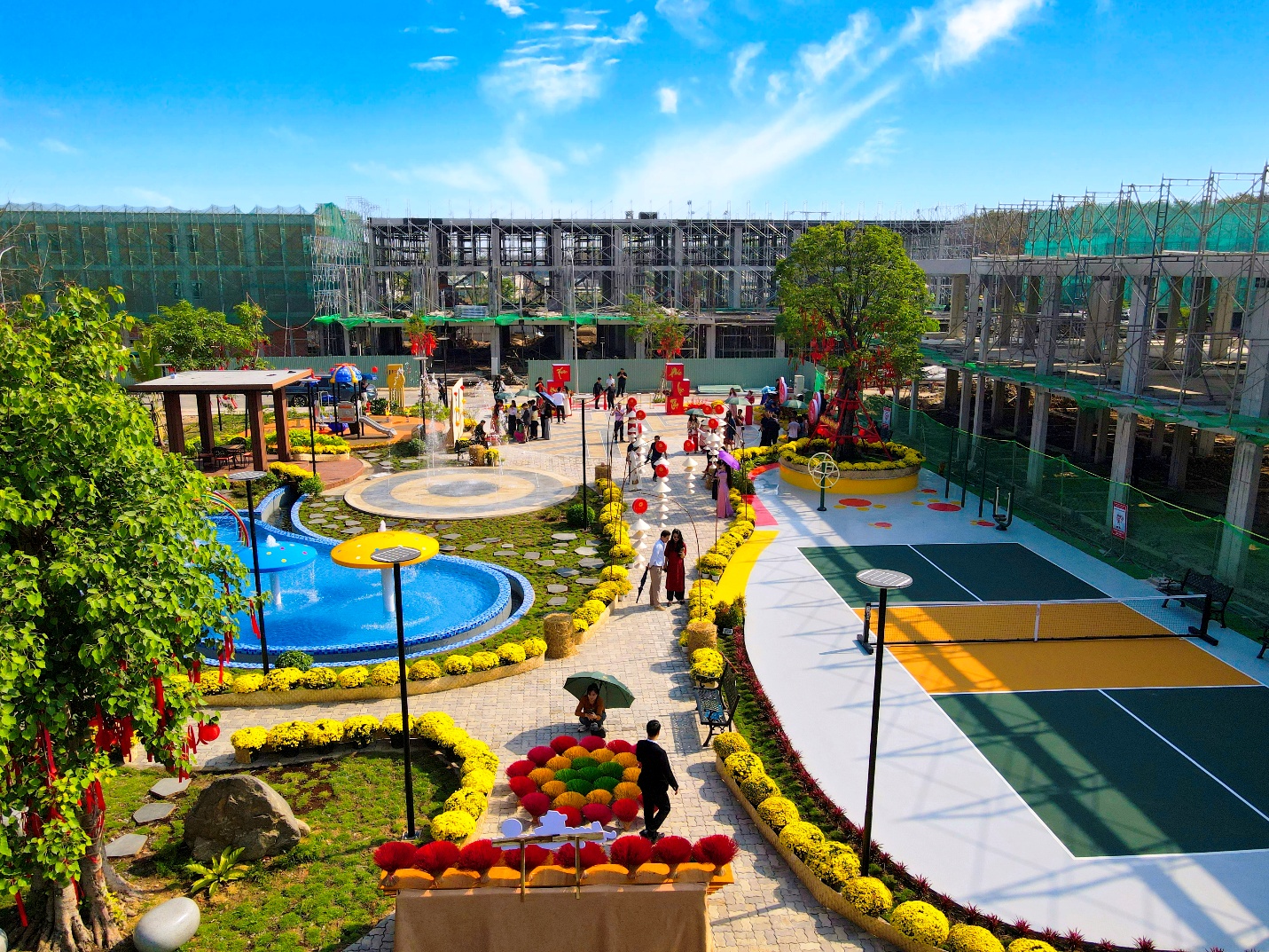 Lan Anh Avenue chính thức bàn giao nhà & khai trương đường hoa Tết - Ảnh 1. Lan Anh Avenue chính thức bàn giao nhà & khai trương đường hoa Tết - Ảnh 1.