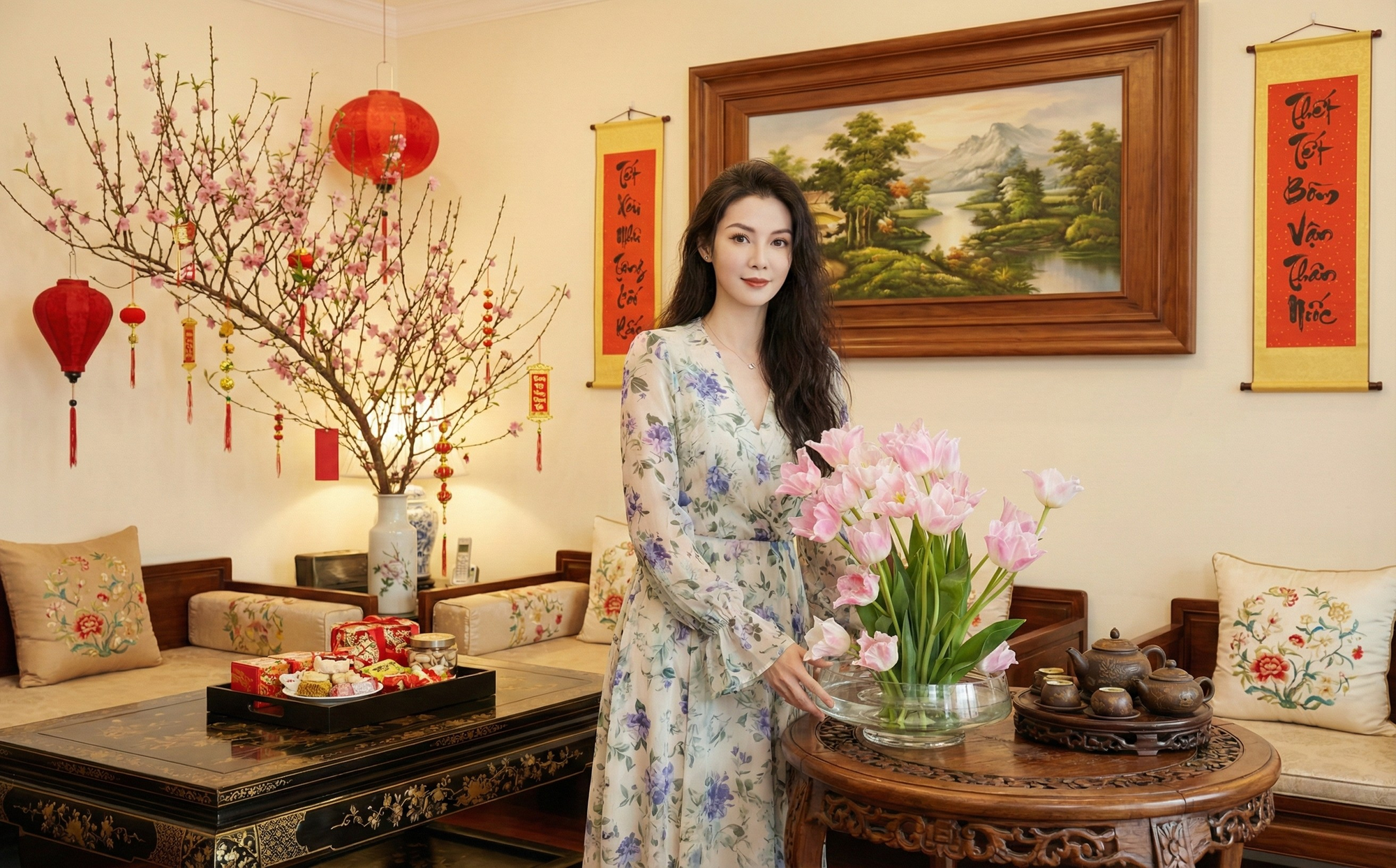 Đừng chỉ cắm lay ơn hay thược dược, Tết này thử ngay loài hoa "đổi màu" diệu kỳ: Ban đầu trắng muốt, càng ngắm càng ra tiền!- Ảnh 1.