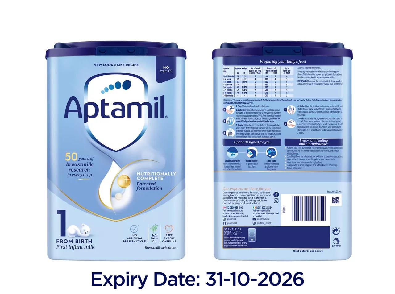 Thu hồi sữa Aptamil nhiễm độc tố, Việt Nam vào cuộc - Ảnh 1.