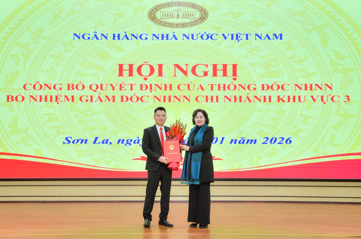 Thống đốc Nguyễn Thị Hồng bổ nhiệm Giám đốc Ngân hàng Nhà nước Khu vực 3 - Ảnh 1.