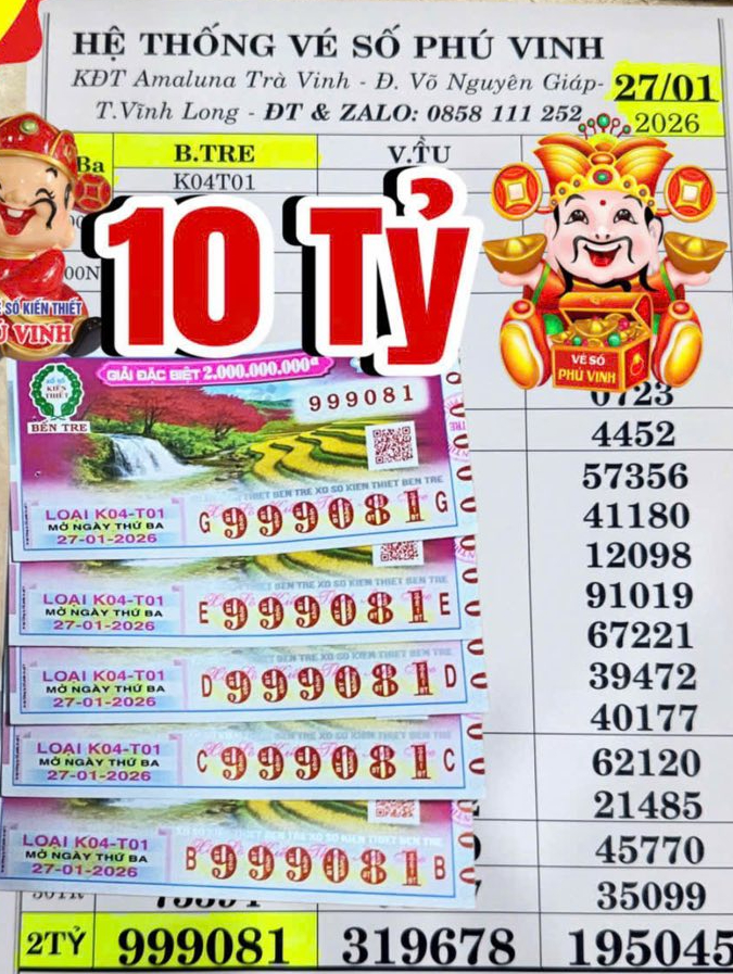 Xổ số miền Nam 2026: Nữ khách hàng trúng độc đắc 10 tỉ đồng tại Vĩnh Long - Ảnh 2.