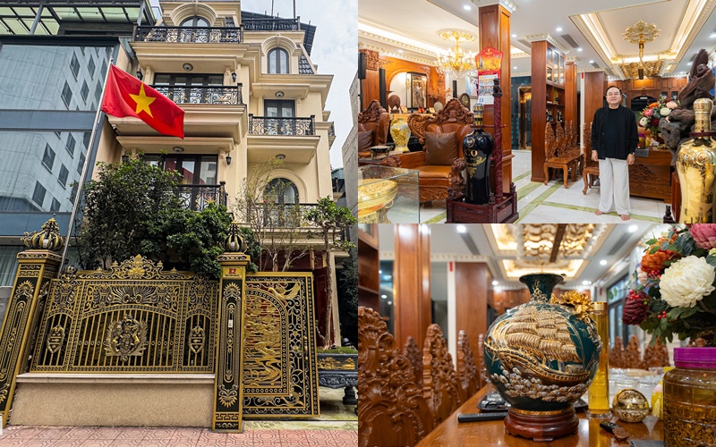 Nam NSND, đại tá lấy vợ diễn viên kém 13 tuổi, sở hữu biệt thự mặt tiền 4 tầng ở đường Xuân Đỉnh- Ảnh 3.