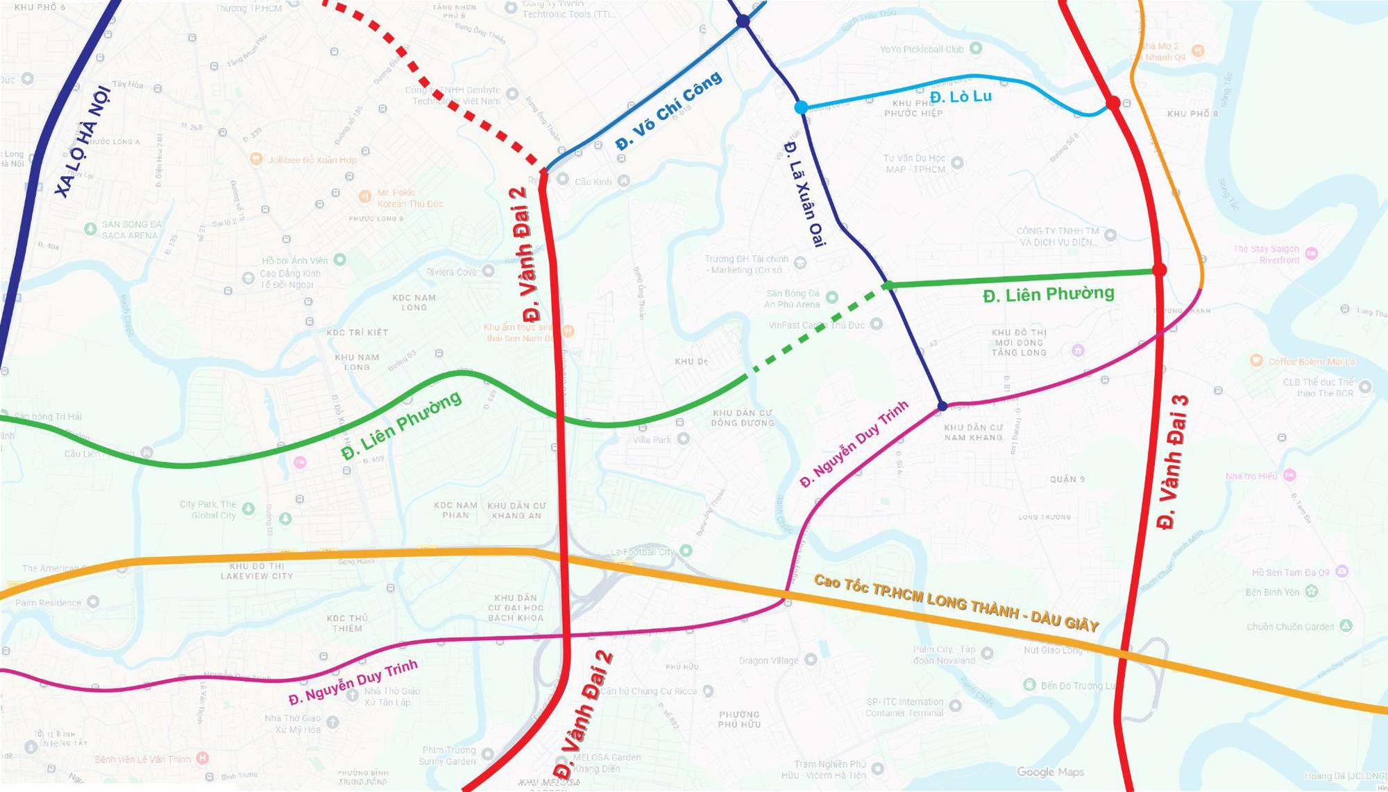 Vành đai 3: Vùng giá tốt trong bức tranh biệt thự giá cao của khu Đông TP.HCM - Ảnh 1.