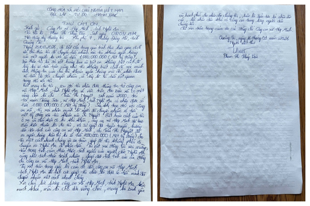 Người phụ nữ SN 2000 phát hiện tài khoản có 1 tỷ đồng không rõ lai lịch, công an cùng tới NH Vietinbank xác minh nguồn gốc - Ảnh 2.