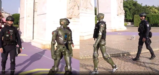 Robot 'kẻ hủy diệt' xuất hiện, tuần tra cùng cảnh sát Trung Quốc- Ảnh 3.