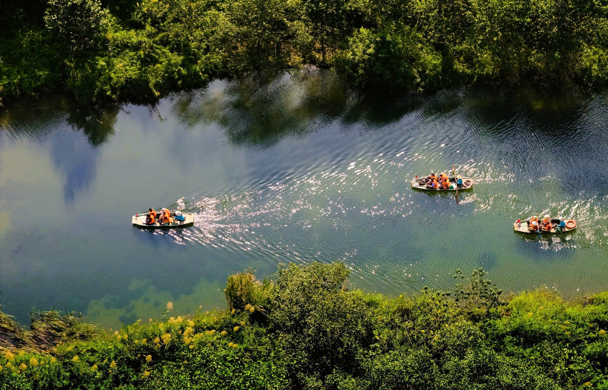 Tràng An say đắm lòng người mùa lau sậy trổ bông- Ảnh 11. Tràng An say đắm lòng người mùa lau sậy trổ bông- Ảnh 11.
