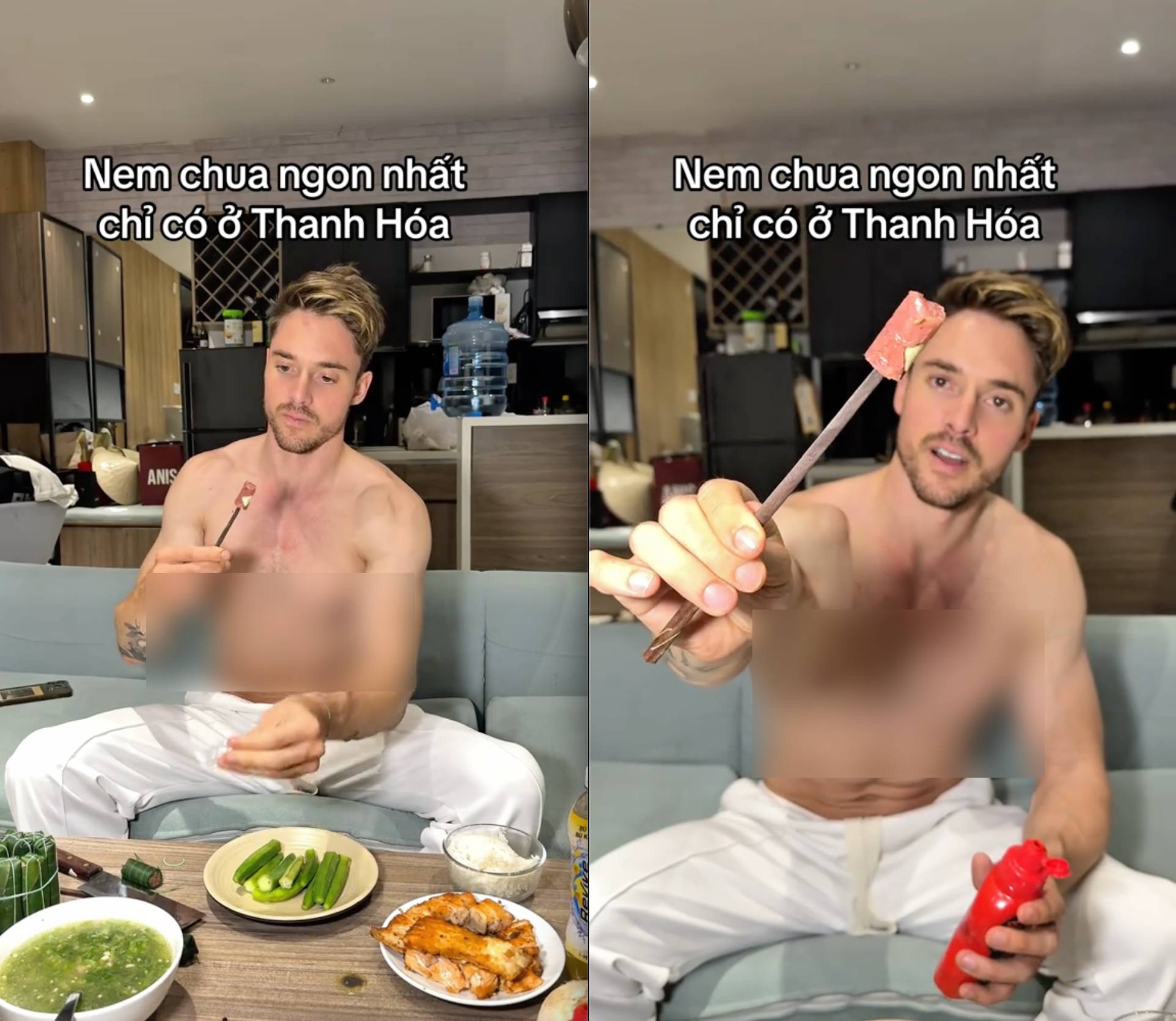 Khách Tây phát cuồng khi thử đặc sản Thanh Hoá nhưng điều dân mạng chú ý lại là cách ăn của anh- Ảnh 3.