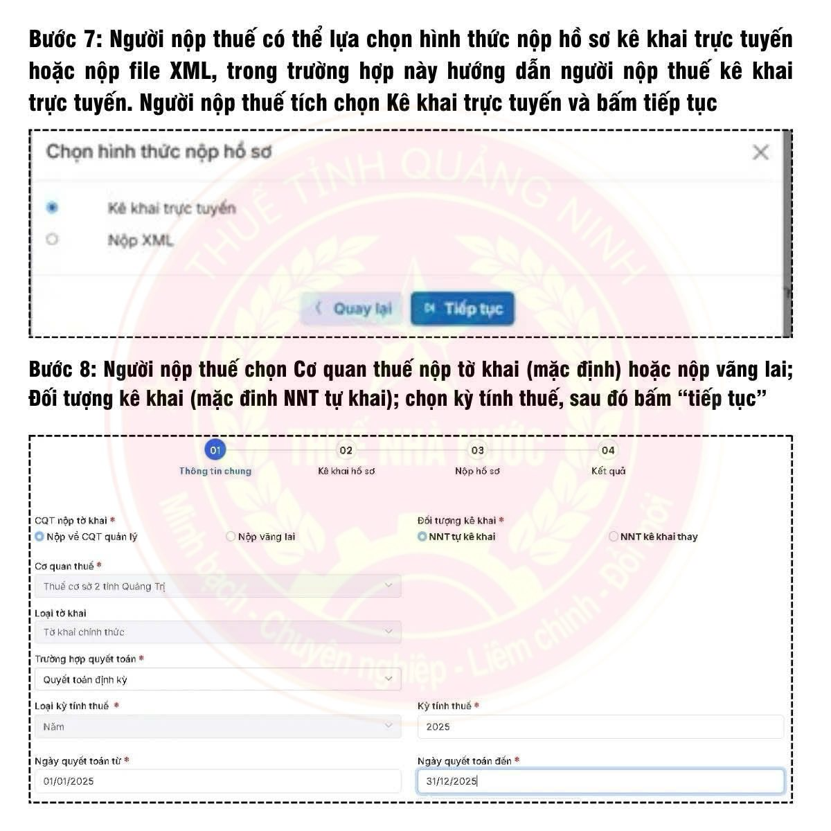 Người nộp thuế lưu ý: Cơ quan thuế hướng dẫn cách quyết toán thuế TNCN online ngay tại nhà- Ảnh 4.