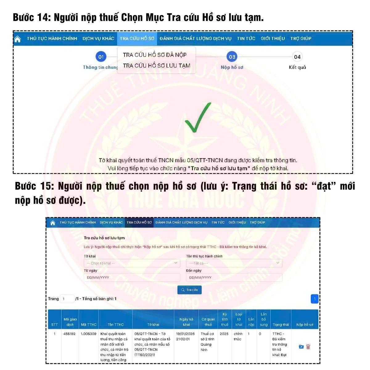 Người nộp thuế lưu ý: Cơ quan thuế hướng dẫn cách quyết toán thuế TNCN online ngay tại nhà- Ảnh 8.