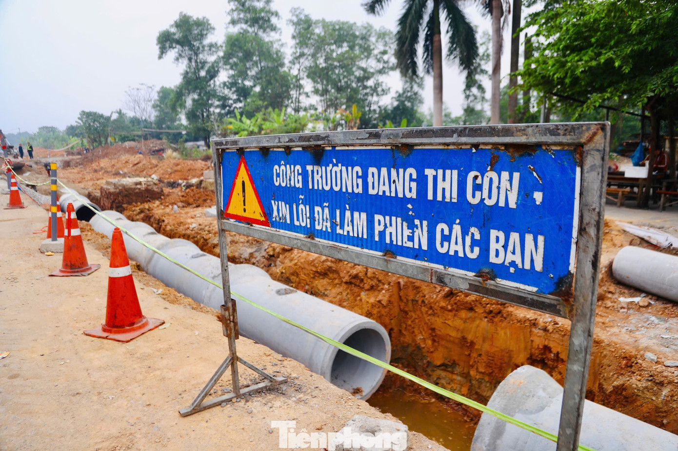 Hối hả thi công nút giao Quốc lộ 2 - Nội Bài - Lào Cai- Ảnh 5.