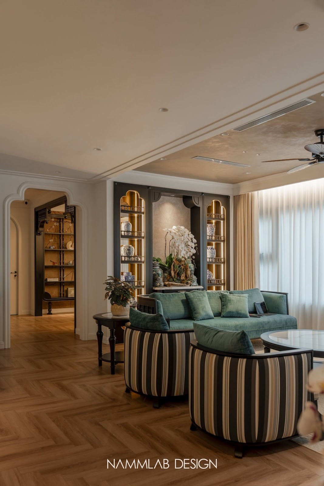 Khám phá căn hộ 180m2 phong cách Indochine- Ảnh 6.