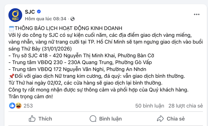 Công ty vàng, bạc có động thái lạ khi giá vàng, bạc lao dốc- Ảnh 2. Công ty vàng, bạc có động thái lạ khi giá vàng, bạc lao dốc- Ảnh 2.