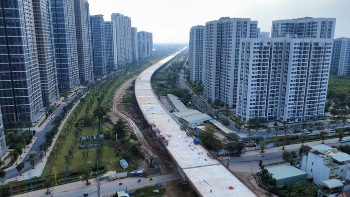 Hơn 300 công nhân “ăn Tết” trên công trường Vành đai 3- Ảnh 1.