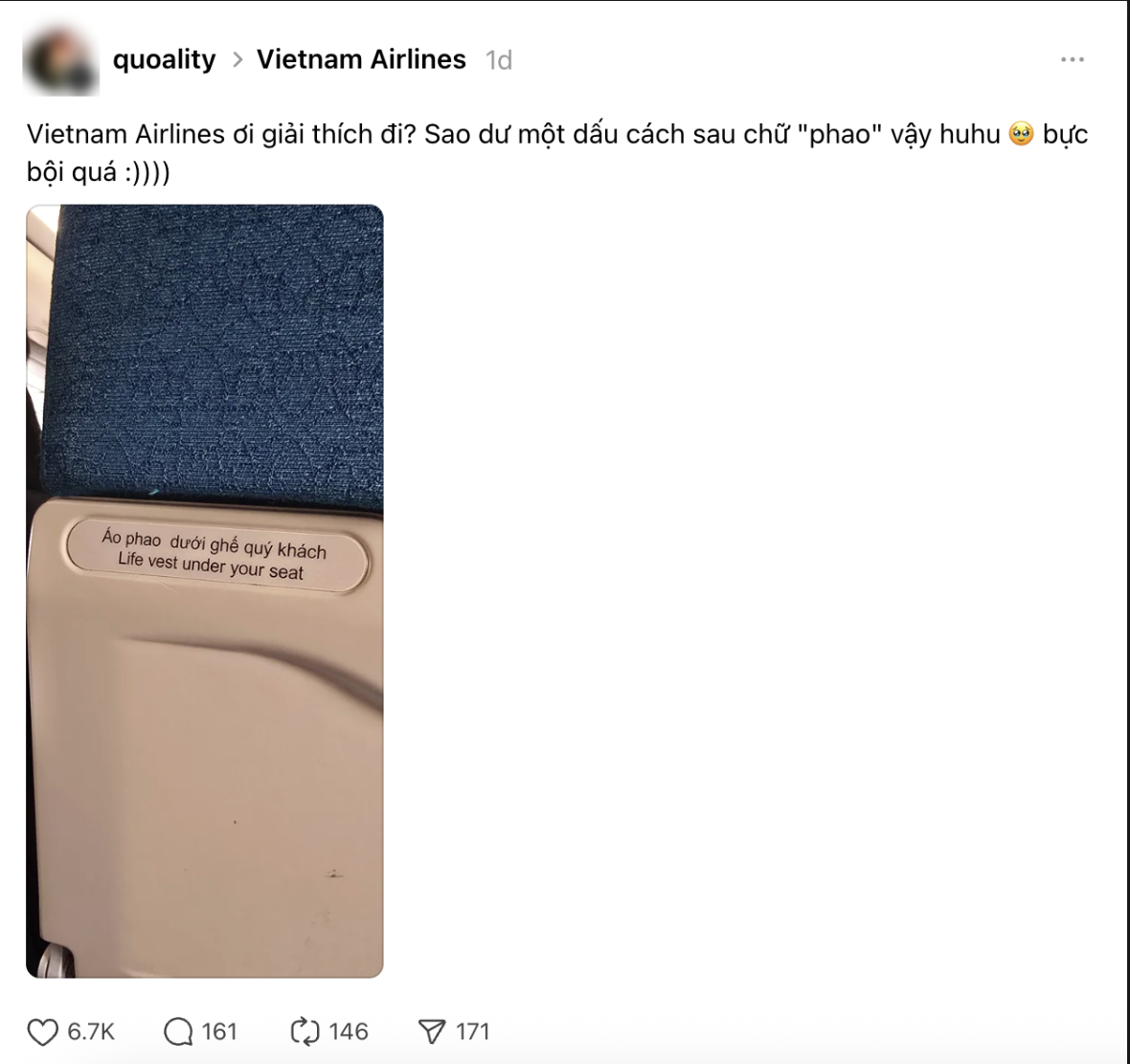 Khách hàng yêu cầu Vietnam Airlines giải thích- Ảnh 1.