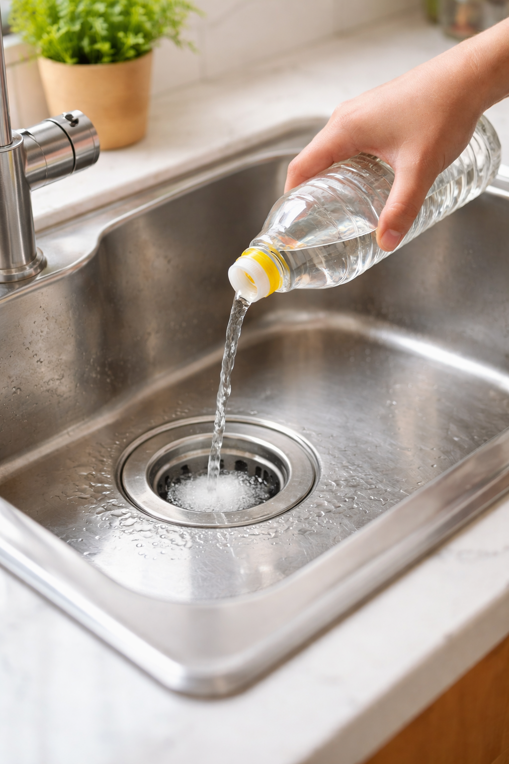 Học mẹ tôi: Chỉ cần đổ giấm vào đúng chỗ này, bếp sạch bóng - không làm là rất dễ tắc nghẽn cả tuần- Ảnh 2. Học mẹ tôi: Chỉ cần đổ giấm vào đúng chỗ này, bếp sạch bóng - không làm là rất dễ tắc nghẽn cả tuần- Ảnh 2.