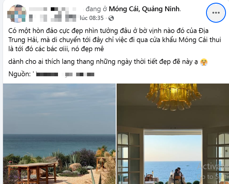Sự thật về hòn đảo cảnh như phim, được quảng cáo "chỉ cần qua cửa khẩu Móng Cái": Nhiều người đã nhầm - Ảnh 1.